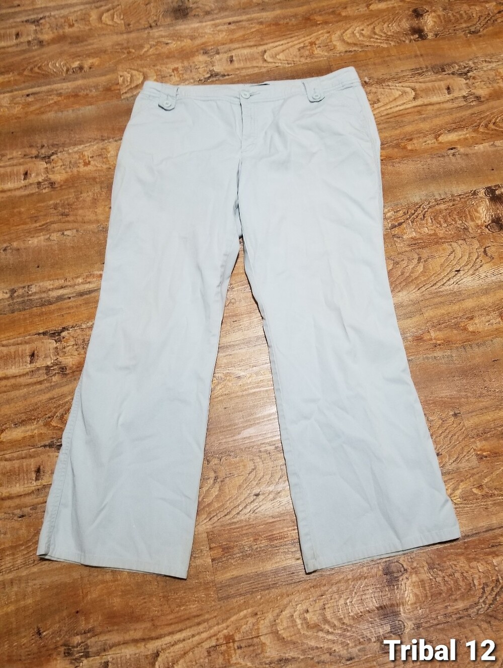 Tribal Pants Robins-egg Blue 12, Casual Straight leg